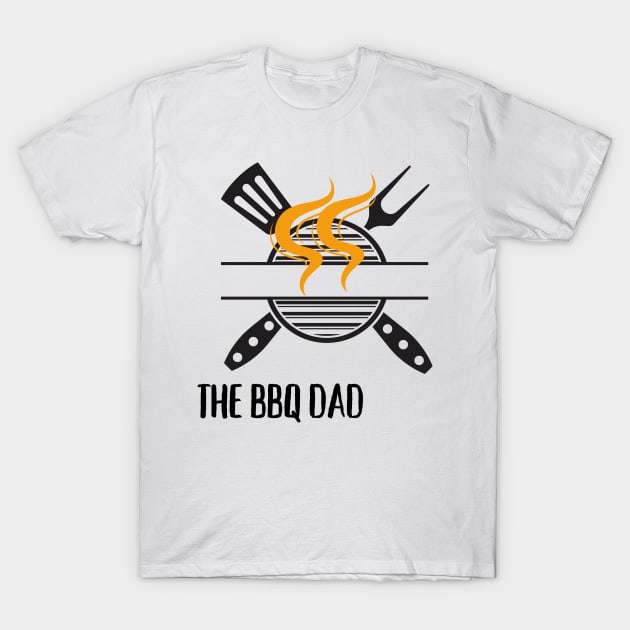 THE BBQ DAD T-Shirt by gorgeous wall art